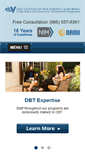 Mobile Screenshot of dbttherapy.com